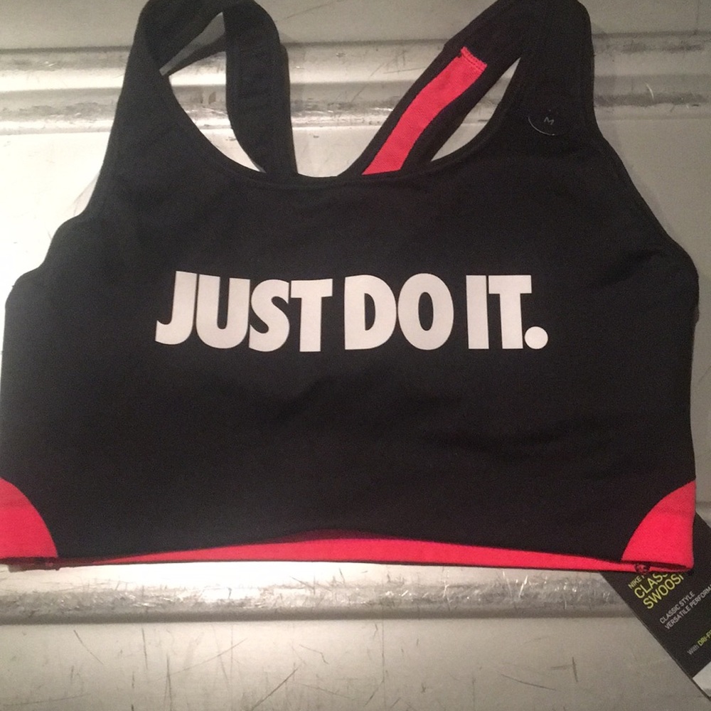 Nike Swoosh Sports Bra, New w Tags